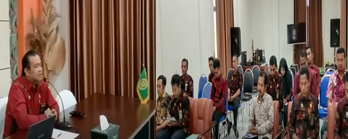 Pengadilan Agama Pamekasan Melaksanakan Rapat Monitoring dan Evaluasi Kepada PPNPN